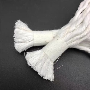 Núcleo de hilo de algodón para vaso de aceite de ascensor, 200 mm de longitud, 2 piezas, cuerda de algodón absorbente blanca - Product Image 2