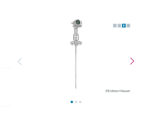 Appareil de mesure de niveau radar guidé Endress-Hauser FMP54-BBECCBAED2AHJ +AAEGF3ILJAKEOAZ1, construction en alliage d'aluminium, précision de 0,1% - Product Image 4