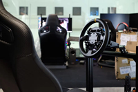Volant de simulation de course CAMMUS C12 12nm Direct Drive pour PC, compatible avec American Truck Simulator