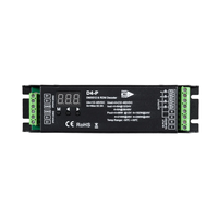Décodeur DMX PWM à tension constante à entrée DC12V-36V 8A * 4 canaux 32A D4-P sélectionnable en fréquence avec décodeur RDM à affichage numérique