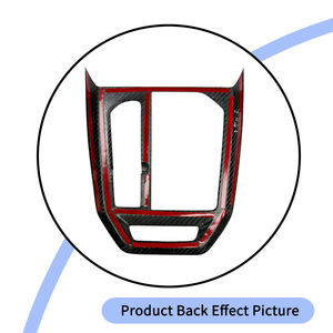Accessoires intérieurs en fibre <span class=keywords><strong>de</strong></span> carbone, cadre <span class=keywords><strong>de</strong></span> panneau <span class=keywords><strong>de</strong></span> levier <span class=keywords><strong>de</strong></span> vitesses pour <span class=keywords><strong>BMW</strong></span> <span class=keywords><strong>IX</strong></span> 2022-2024 - Product Image 3