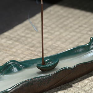 Quemador <span class=keywords><strong>de</strong></span> incienso <span class=keywords><strong>de</strong></span> reflujo <span class=keywords><strong>de</strong></span> cerámica y soporte <span class=keywords><strong>de</strong></span> palo multifunción para el hogar interior para madera <span class=keywords><strong>de</strong></span> agar sándalo <span class=keywords><strong>pesca</strong></span> hombre incienso - Product Image 3