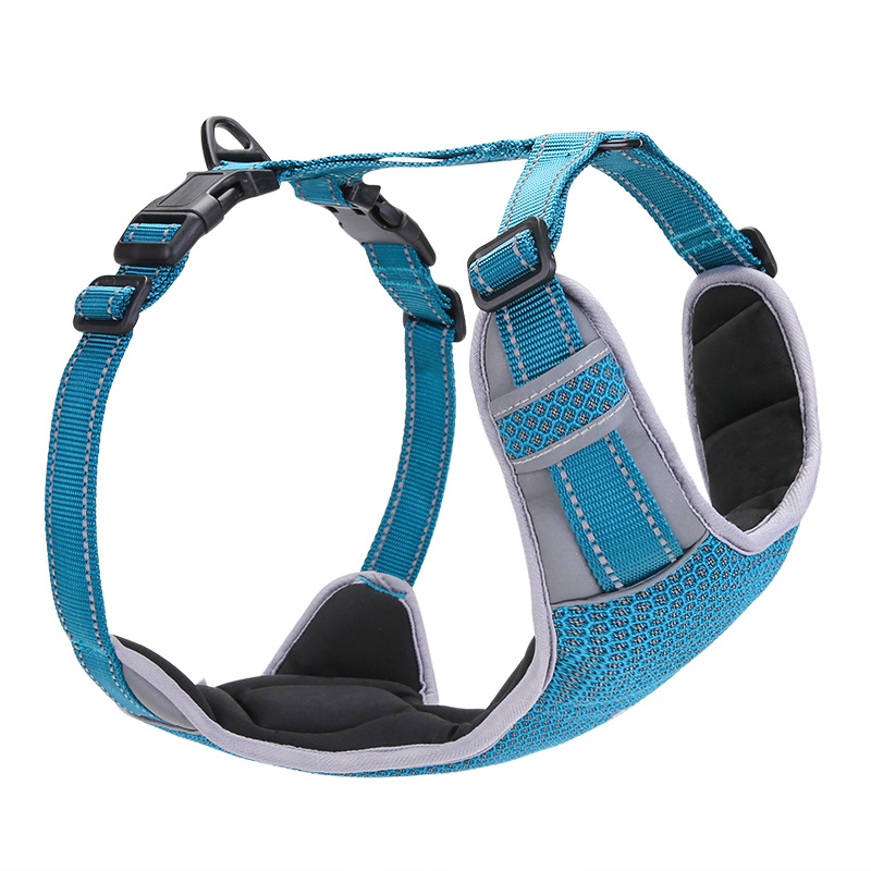 En forma de X - Azul