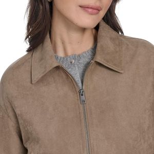 Veste en cuir véritable pour femmes, manches longues, respirante, impression de logo personnalisée de haute qualité professionnelle. - Product Image 6