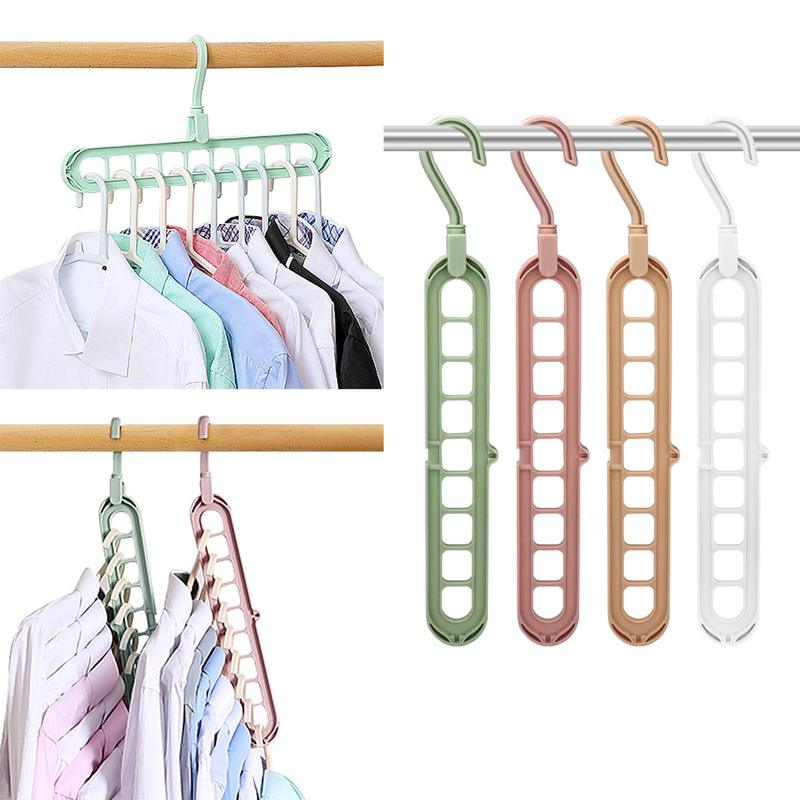 Multifunctional Plastic Hanger Space Saving 9