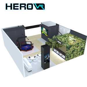 HEROVR 9d Indoor VR Room <span class=keywords><strong>Escape</strong></span> Expérience de réalité virtuelle en métal pour parcs d'aventure et jeux d'attractions Vr Indoor Playground <span class=keywords><strong>Game</strong></span> - Product Image 2