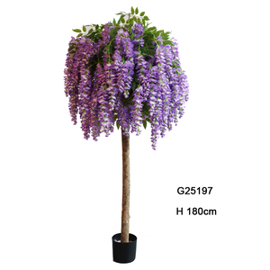 Albero di Bouganvillea Artificiale di Alta Qualità, Pianta in Vaso con Fiori di Seta per Decorazione Interna del Soggiorno - Product Image 3