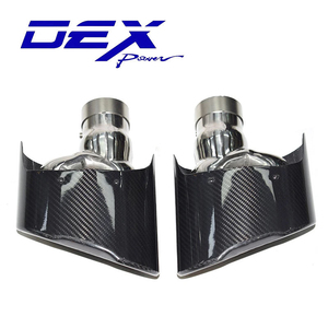 ปลายท่อไอเสียรถยนต์ DEX สำหรับ <span class=keywords><strong>Audi</strong></span> A3 A4 A5 A6 A7 อัพเกรดเป็น RS3 RS4 RS5 RS6 RS7 AK ท่อไอเสียคาร์บอนไฟเบอร์คุณภาพสูง - Product Image 5