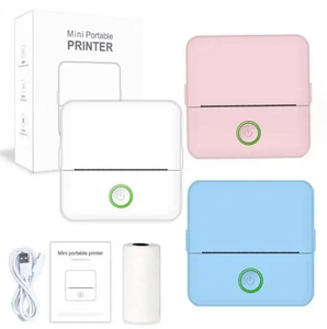 Cámara Digital para Niños con Impresora, Todo en Uno, Juguete de Regalo con Impresión Instantánea sin Tarjeta, Memoria Integrada para Niños y Niñas - Product Image 1