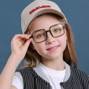 แว่นตาเด็กทรงสี่เหลี่ยม TR90 รุ่นล่าสุด ปี <span class=keywords><strong>2022</strong></span> เลนส์ AC ป้องกันรังสี ป้องกันแสงสีฟ้า - Product Image 4