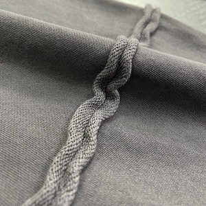 Ropa de calle personalizada bordada peso pesado sol desteñido <span class=keywords><strong>Zip</strong></span> up lavado ácido sudadera con diamantes de imitación Boxy recortada angustia sudaderas con capucha para hombres - Product Image 5