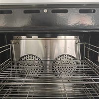 Four électrique ovale de convection du dessus 62L d'équipement commercial de restauration de restaurant de 4 plateaux pour la cuisson