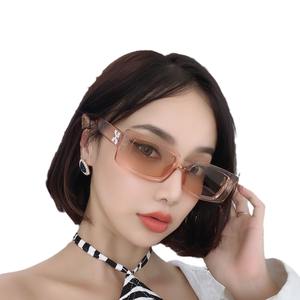 Vente chaude rétro tendance mode conçu carré polarisé rue tir Hip Hop lunettes de soleil hommes et femmes - Product Image 3