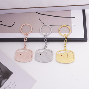 Tùy chỉnh thực hiện chủ chốt nhà máy vàng Kẽm hợp kim <span class=keywords><strong>UAE</strong></span> Móc Chìa Khóa 3D kim loại Dubai du lịch lưu niệm Keychain bán buôn - Product Image 4