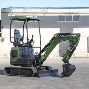 Miniexcavadora hidráulica EPA de alta calidad para uso agrícola y de jardín con pista de goma - Product Image 5