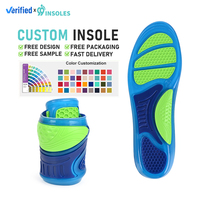 Semelles 99Insoles en TPE respirantes pour chaussures de sport, antidérapantes et absorbantes, pour la gym et le cyclisme