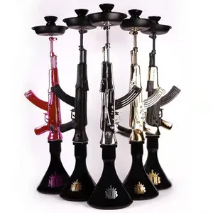 Resina de tabaco cerâmica ferro de led ak47 hooakh e shisha para bar