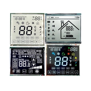 Biểu tượng Màu trắng nền đen OEM TN HTN va phân khúc tùy chỉnh <span class=keywords><strong>LCD</strong></span> hiển thị kỹ thuật số nhà phòng nhiệt kế Nhiệt kế phân khúc <span class=keywords><strong>LCD</strong></span> - Product Image 3