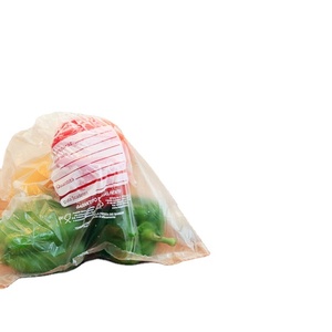 Custom HDPE Plastic Side Gusset Fruit & Vegetable Packaging <b>Bags</b> on Roll Biodegradable for Supermarket & Exhibition Use - Product Image 3
