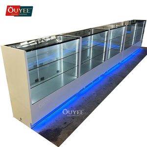 Tùy chỉnh cửa hàng tiện lợi thuốc lá nhiều tủ 6ft <span class=keywords><strong>Tempered</strong></span> Glass Showcase khói cửa hàng Kệ khói cửa hàng hiển thị giá - Product Image 3
