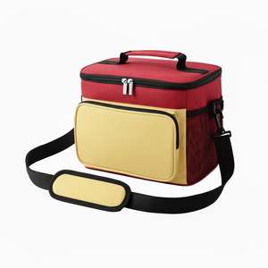 Bolsa Térmica para Almuerzo Personalizada OEM, Capacidad para 15 Latas, Revestimiento de Grado Alimenticio, Entrega de Alimentos, Bajo MOQ, Fabricante - Product Image 1