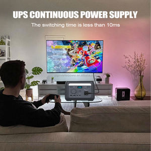 Estación de energía portátil BIGINVERTER de 200W y 102Wh con enchufe estadounidense, generador solar UPS con tiempo de conmutación de 10ms para energía de emergencia en el hogar. - Product Image 1