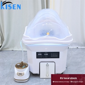 KISEN Livraison Gratuite Fauteuil de Barbier Moderne pour Salon, Lavabo Mobile pour Lavage de Cheveux, Bac à Shampooing Portable pour Salon de Beauté - Product Image 6