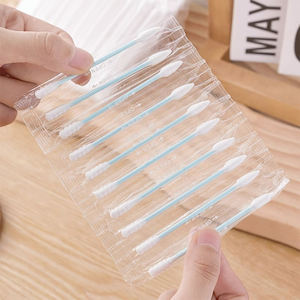 أعواد قطنية دائرية مدببة مزدوجة الطرف متعددة الأغراض للتنظيف والتجميل مع عصا ورقية مستقلة - Product Image 3