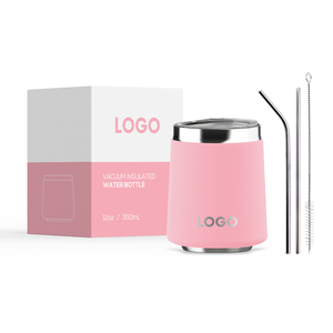 ODM Factory Supply 12oz Stainless Steel Vacuum Insulated <strong>Wine</strong> <strong>Tumbler</strong> Business Gift Patented Design - Product Image 1