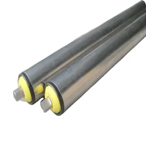 Chinese supplier zinc plated steel gravity roller