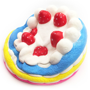 Direct usine, Squishy Gâteau Fraise Très Grand à Rebond Lent en Matériau PU à Trois Couches, Exclusivité Transfrontalière - Product Image 6