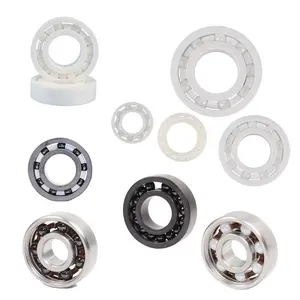 High temperature 1000 degree full complement ceramic bearing 608