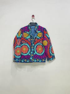 Chaleco Suzani Talla L, Abrigos para Mujer, Talla Única, Holgado y Cómodo para Cualquier Talla, Proveedor de la India - Product Image 5