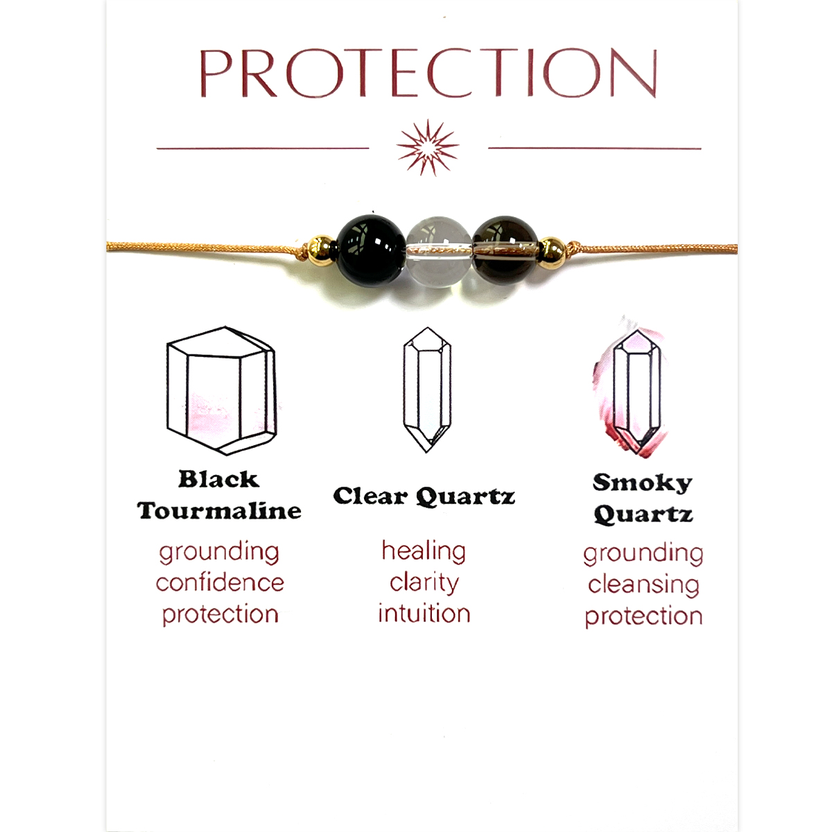 Bracelet de protection multicolore