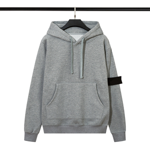 <span class=keywords><strong>Sweat</strong></span> à <span class=keywords><strong>capuche</strong></span> en polaire avec badge en pierre pour l'automne et l'hiver, style mode pour les amoureux, marque de vêtements pour hommes - Product Image 5