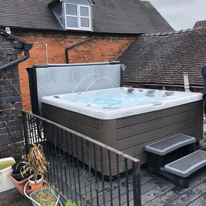 Jaccuzis <span class=keywords><strong>spa</strong></span> baignoires piscine mur d'eau <span class=keywords><strong>spa</strong></span> panneaux de finition bain à remous bain à remous 6 personnes extérieur hot tube semi <span class=keywords><strong>rigide</strong></span> <span class=keywords><strong>spa</strong></span> - Product Image 2