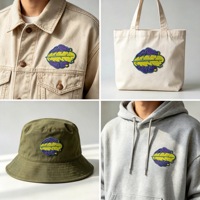 Patch brodé personnalisé en forme de feuille de plume, thermocollant ou à coudre, avec velcro, broderie végétale naturelle pour vêtements, vestes, chapeaux, sacs à dos