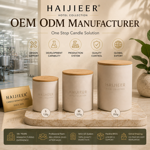 شموع معطرة مخصصة من شمع الصويا في كوب سيراميك مع غطاء خشبي، عطور منزلية، مجموعة هدايا للعلاج بالروائح، شموع معطرة - Product Image 4