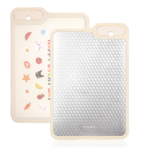 Tabla <span class=keywords><strong>de</strong></span> Cortar Ligera <span class=keywords><strong>de</strong></span> Paja <span class=keywords><strong>de</strong></span> Trigo y Plástico, Doble Cara, Antideslizante, para <span class=keywords><strong>Cocina</strong></span> - Product Image 2