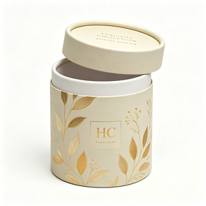 Luxury Eco-friendly Rigid Cardboard Round Tube <b>Box</b> for Premium Tea Matcha Loose Leaf Packaging Custom Logo Wholesale - Product Image 4