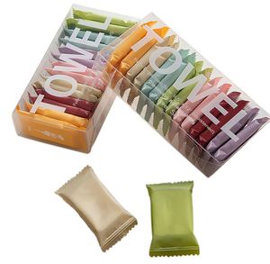 Serviettes compressées jetables miniatures portables en non-tissé, grandes et douces, pour les mains et le visage, pour la maison, les voyages en plein air, le camping, la randonnée et les sports - Product Image 1