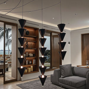 Accesorio de iluminación de <span class=keywords><strong>Faro</strong></span> de estilo americano minimalista moderno pequeño ángulo ajustable AC remoto para salas de hoteles - Product Image 3