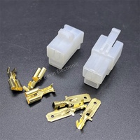 Conectores eléctricos para automoción de color blanco retardante de llama, conector macho automático de enchufe automotriz de tipo blanco, Tipo 1/21/2
