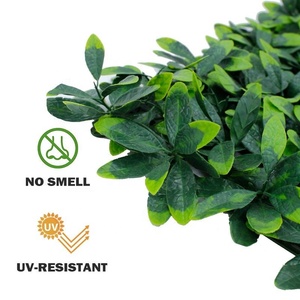 Pannelli per Recinzione Privacy con Foglie di Tè 50*50cm per Interni ed Esterni, Parete di Erba Artificiale in Plastica Resistente ai Raggi UV di Alta Qualità - Product Image 4