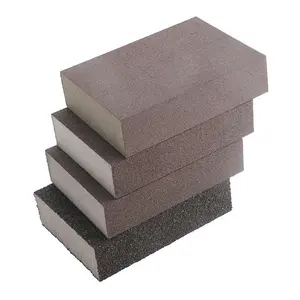 Kit d'éponge de nettoyage Commercial, Kit lavable et réutilisable, à grain fin, éponge abrasives, pour bloc de ponçage, 10 pièces