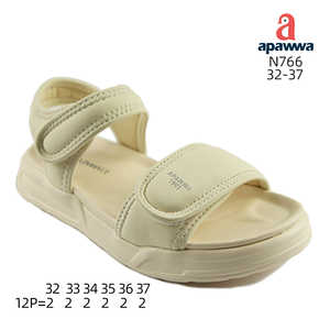Zapatos Apawwa N766 Beige, Talla 32-37 - Product Image 2