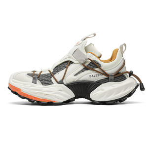 Chaussures de course tendance et polyvalentes à semelle épaisse pour hommes et femmes, amortissantes, respirantes, à lacets, baskets épaisses - Product Image 1