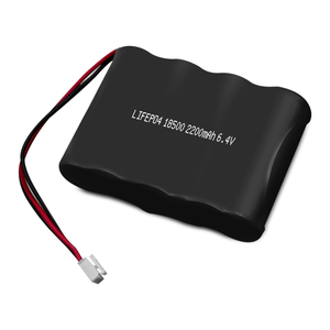 Batterie de remplacement d'éclairage d'urgence LiFePO4 JINTION 6.4V 2200mAh pour Streamer YHBL-2-2.2 Thorn 59011337 Prise JST - Product Image 1