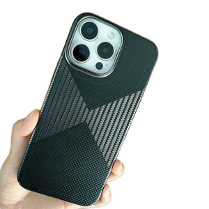 Funda de teléfono con patrón geométrico mate para <span class=keywords><strong>iPhone</strong></span> <span class=keywords><strong>14</strong></span> <span class=keywords><strong>Y</strong></span> <span class=keywords><strong>13</strong></span> Pro Max 12 11 Pro, funda dura de PC a prueba de golpes para <span class=keywords><strong>iPhone</strong></span> 15 16 Pro Max - Product Image 1