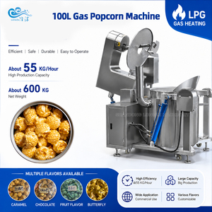 Machine à Popcorn Industrielle à Gaz avec Revêtement <span class=keywords><strong>Caramel</strong></span>, Machine Automatique de Fabrication de Popcorn, Ligne de Production Électrique de Popcorn Aromatisé - Prix - Product Image 2